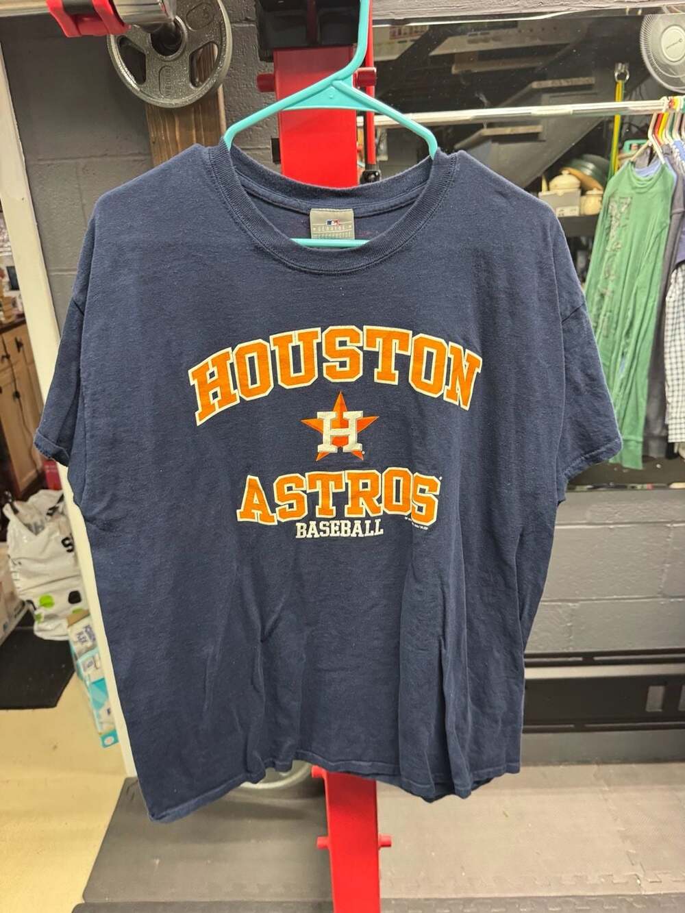 Houston Astros MLB Genuine Merchandise Navy Graphic T-Shirt